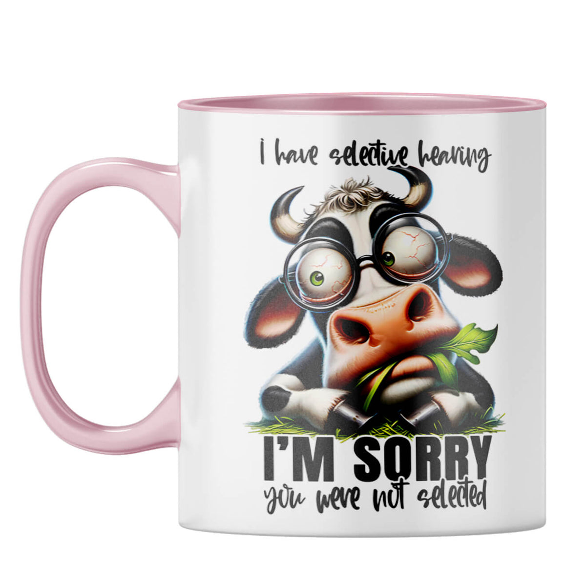 You were not selected Coffee Mug Pink