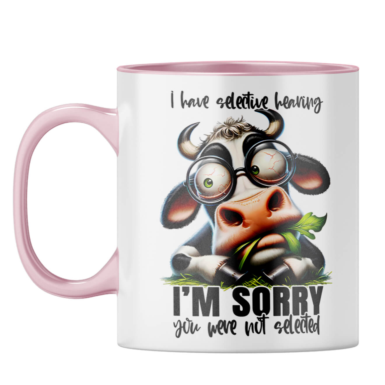 You were not selected Coffee Mug Pink