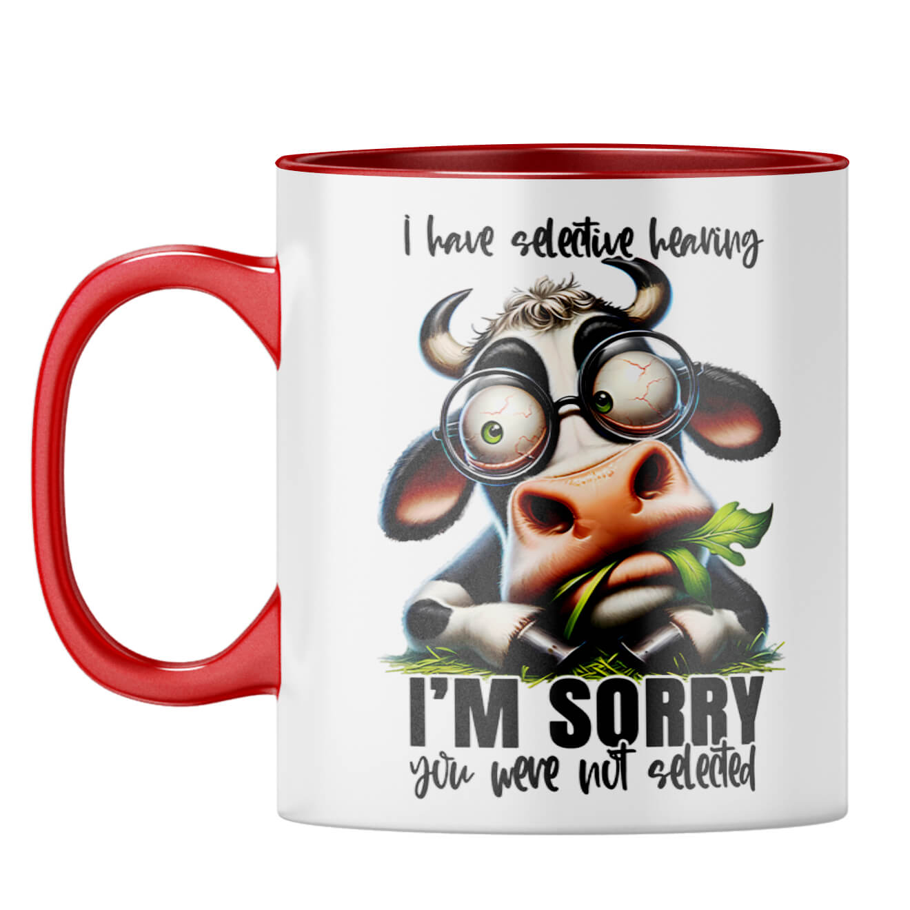 You were not selected Coffee Mug Red