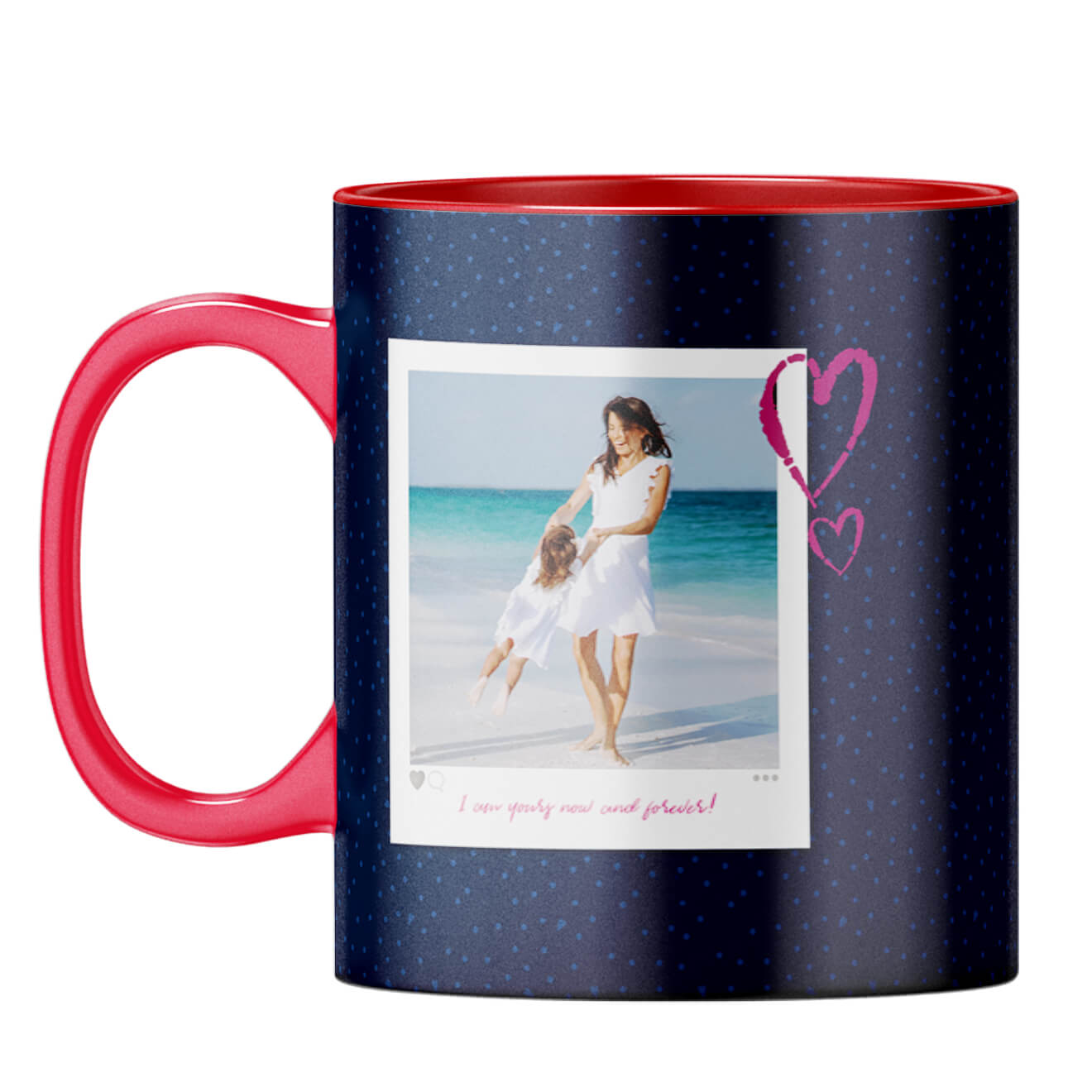 Yours Forever Coffee Mug Red