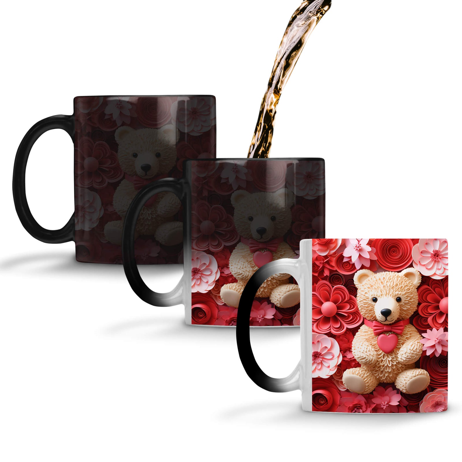 YuBingo 3D Teddy Dreams Coffee Mug Magic