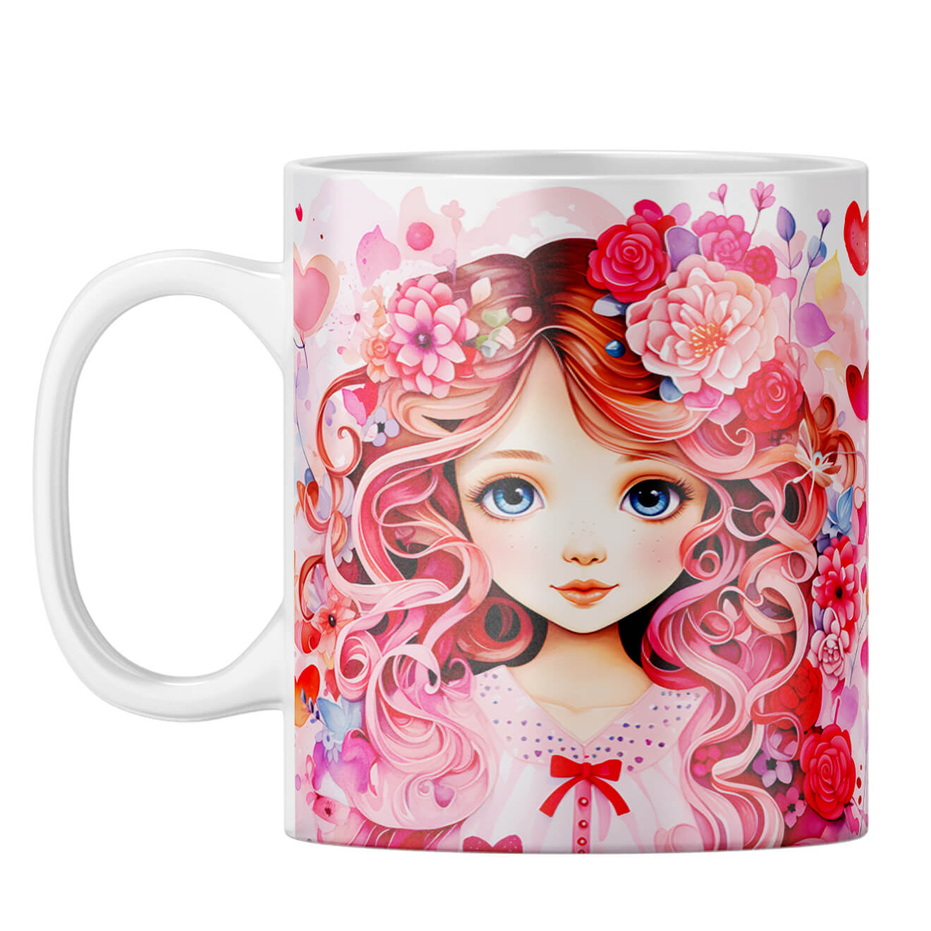 YuBingo Anime Romance Coffee Mug White