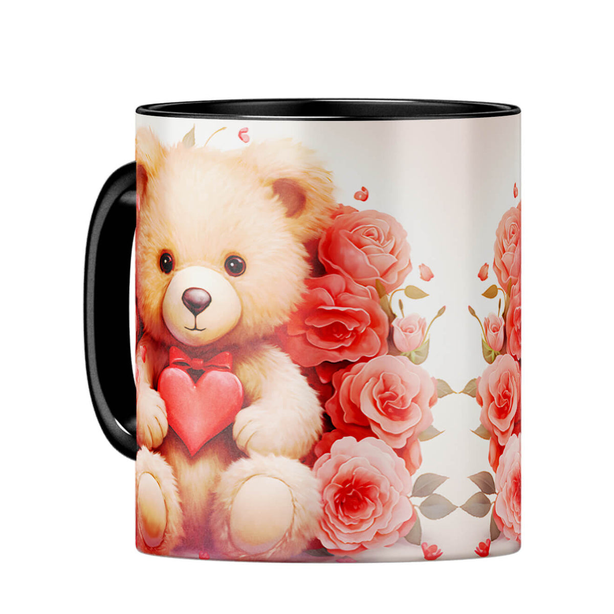 YuBingo Beary Hearts Affection Coffee MugC-Black