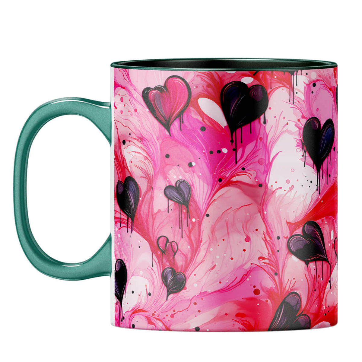 YuBingo Beauty in Simplicity Symphony Coffee Mug Dark Green