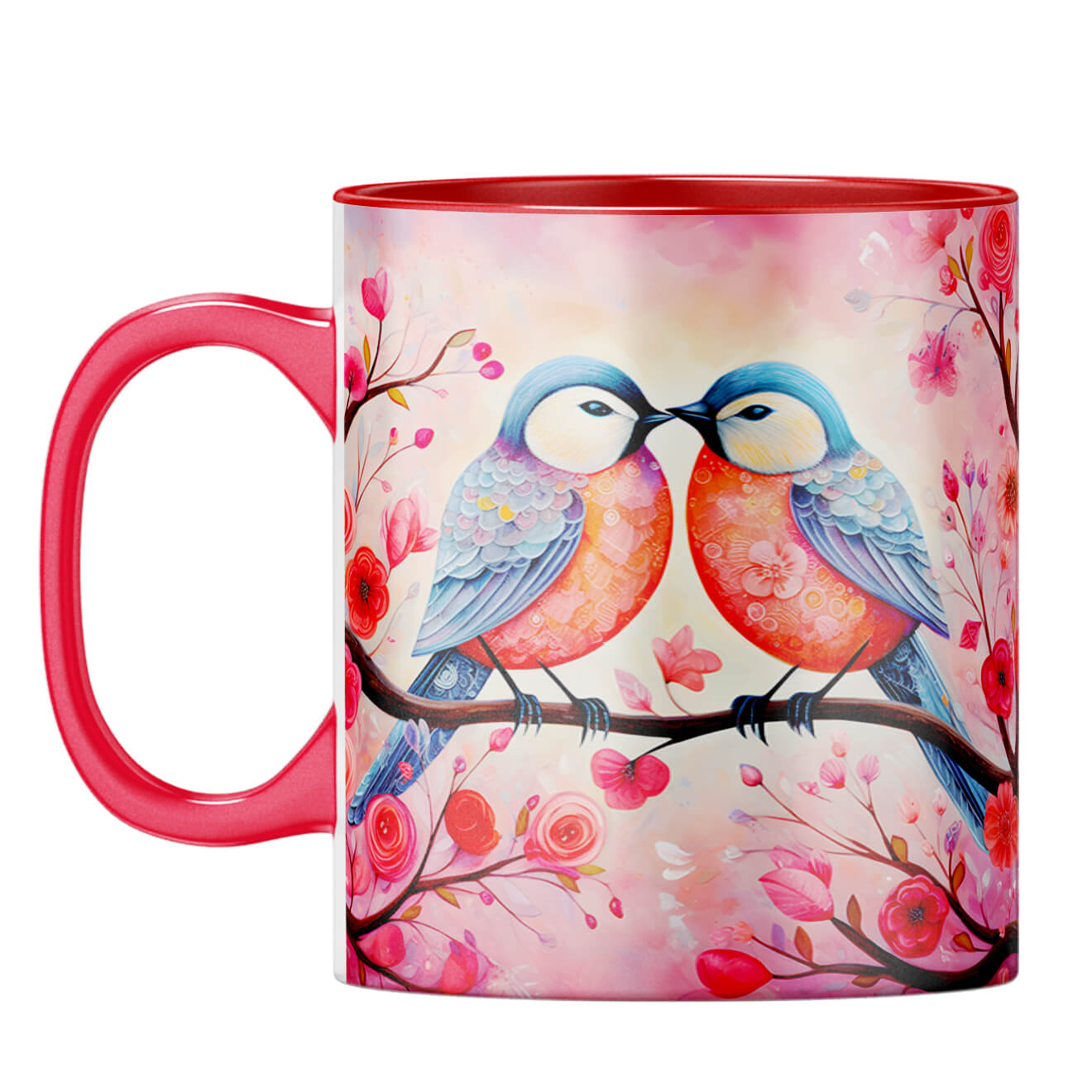 YuBingo Bird Love Serenade Coffee Mug
