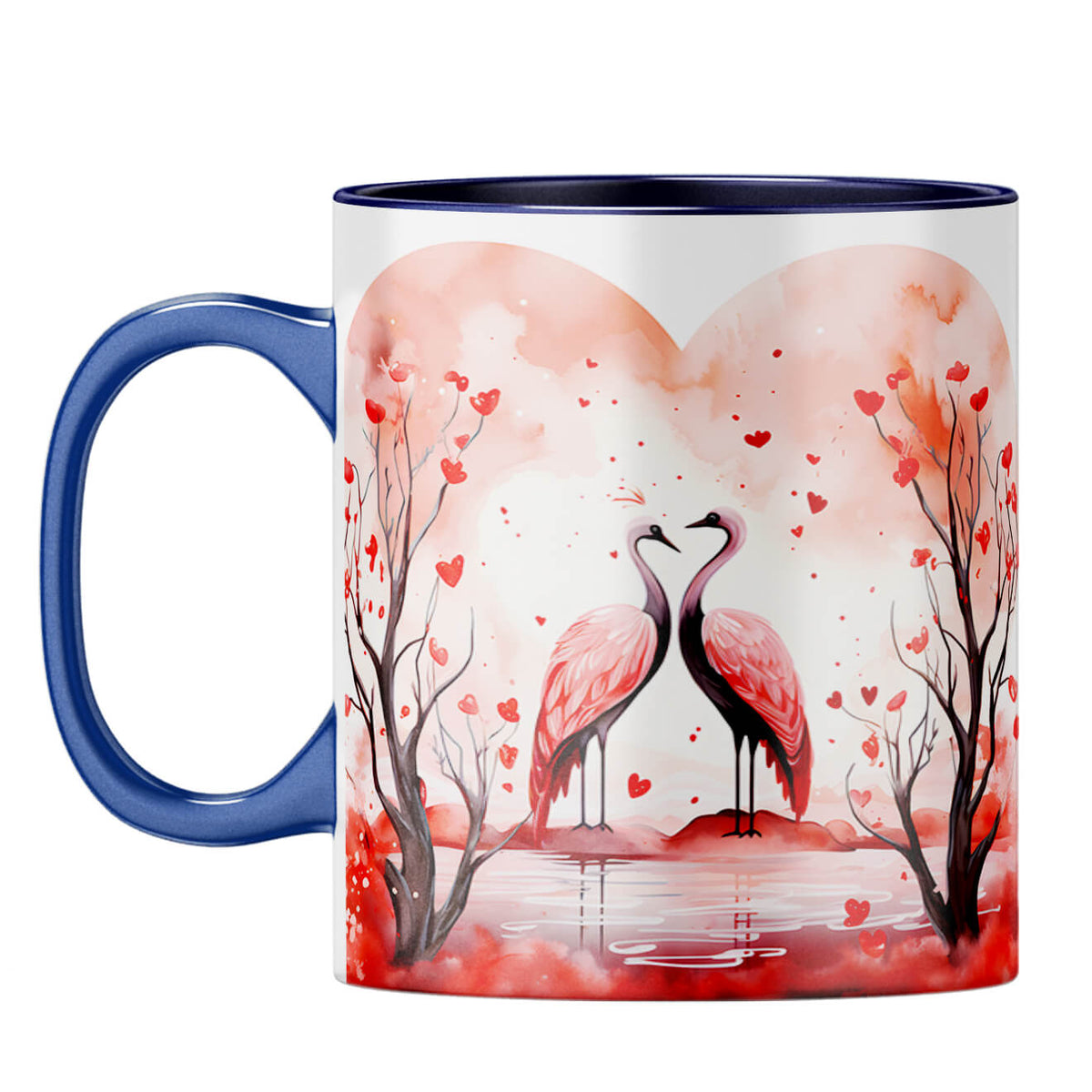 YuBingo Birdy Love Chronicles Coffee Mug Dark Blue