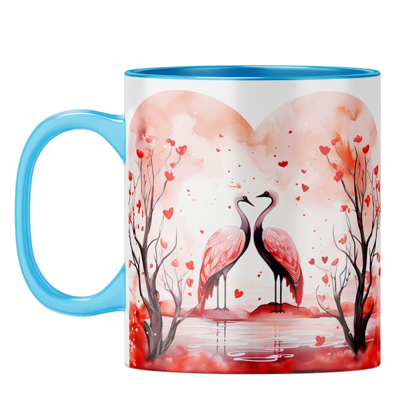 YuBingo Birdy Love Chronicles Coffee Mug Light Blue