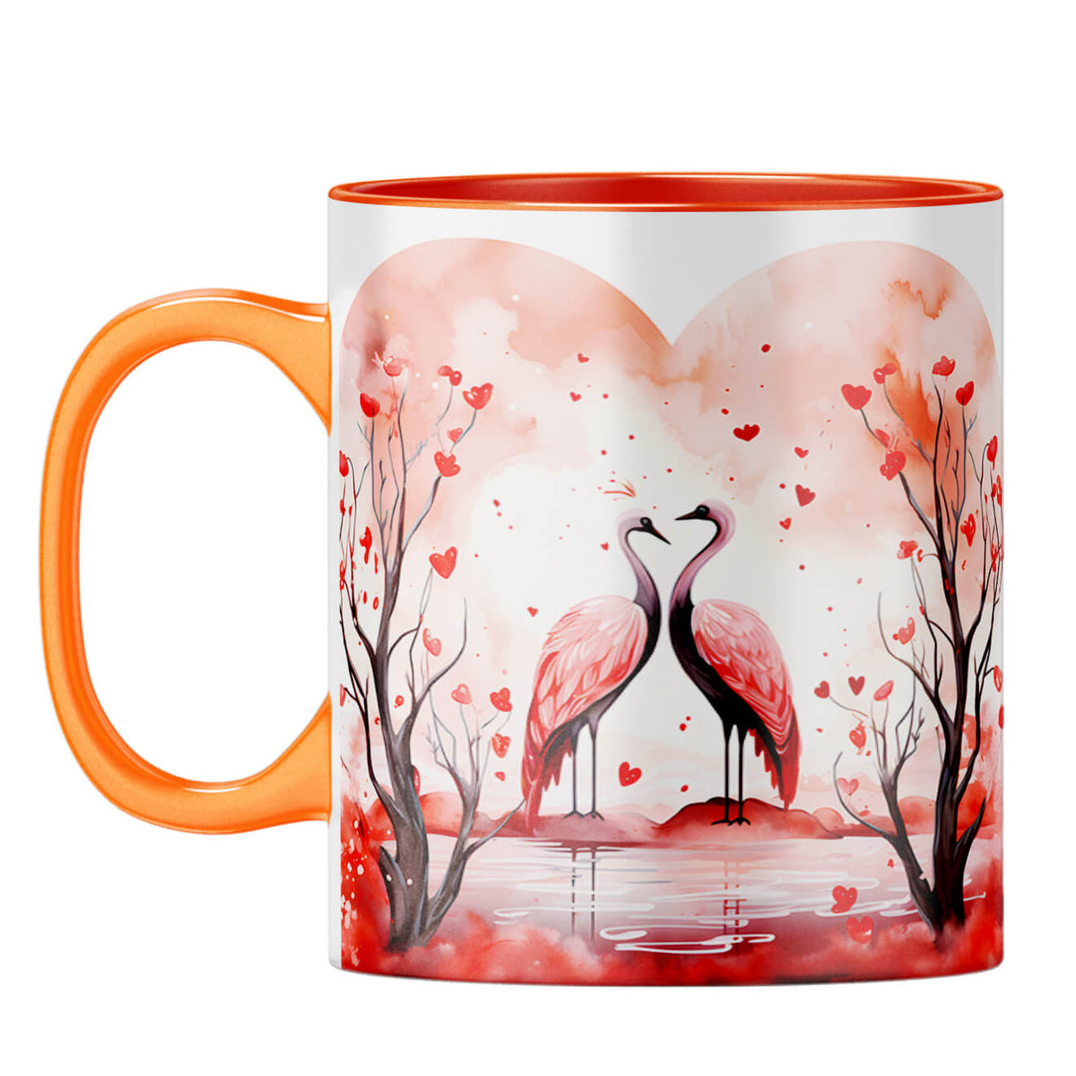 YuBingo Birdy Love Chronicles Coffee Mug Orange