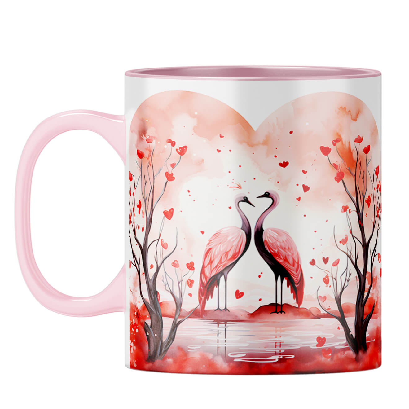 YuBingo Birdy Love Chronicles Coffee Mug Pink
