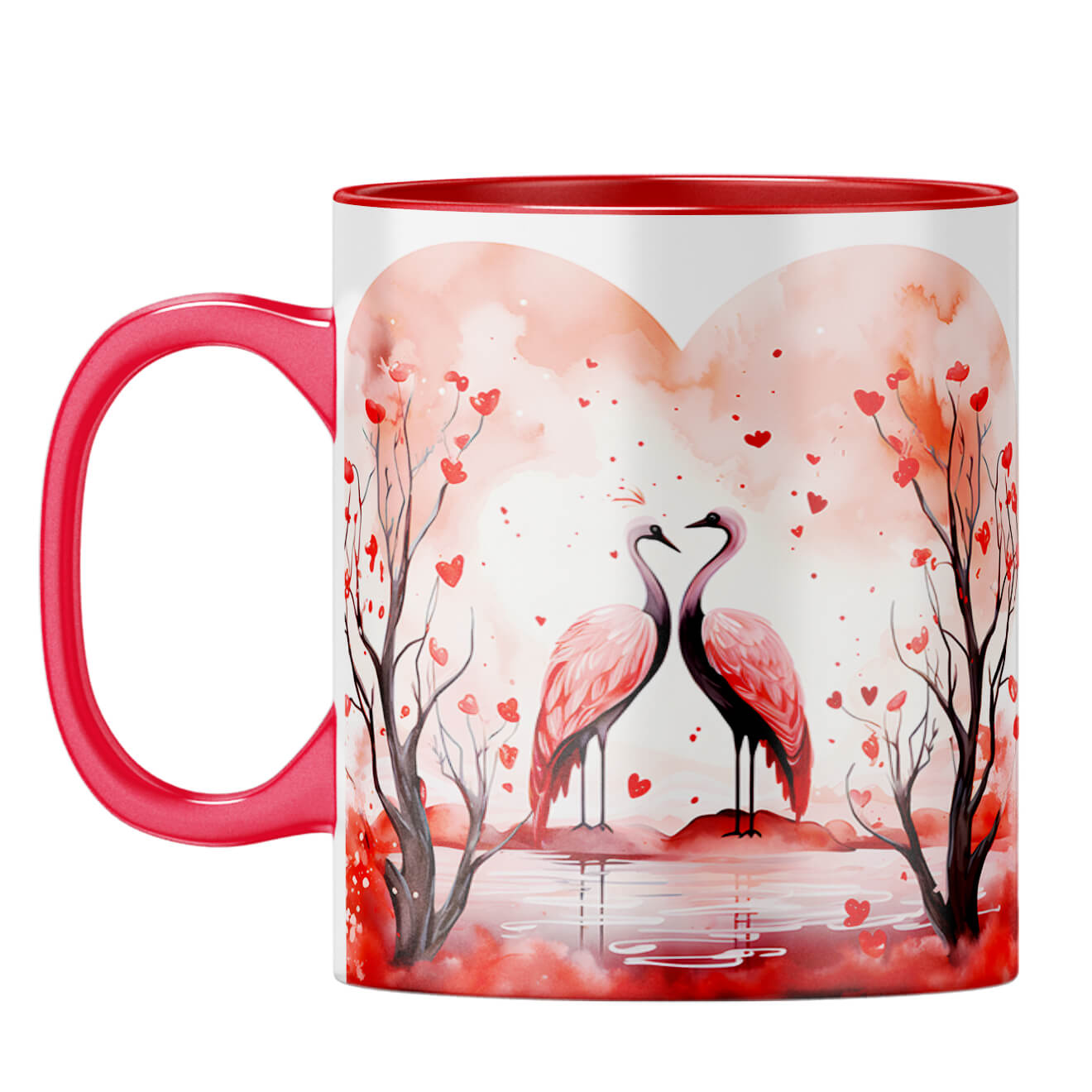 YuBingo Birdy Love Chronicles Coffee Mug Red