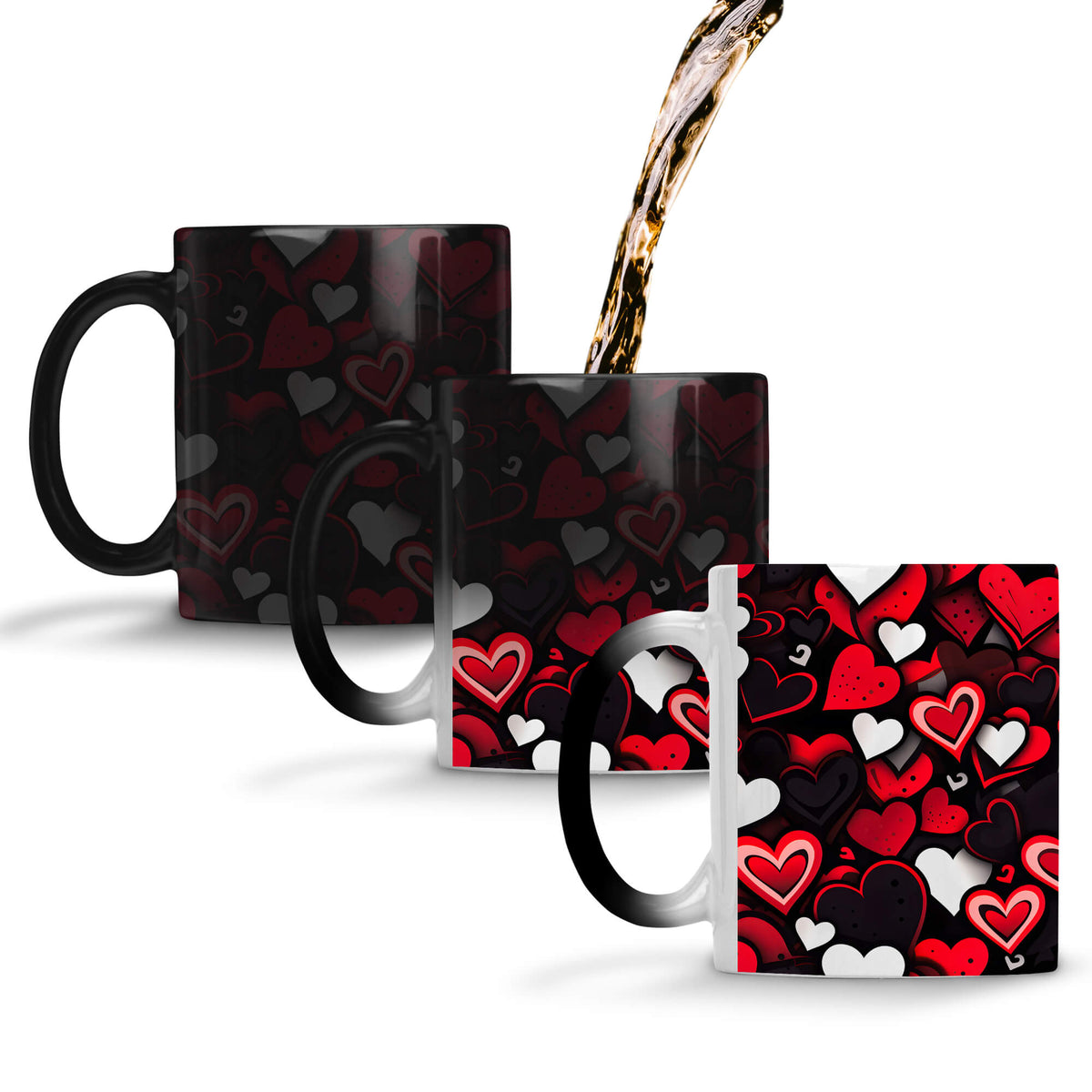 YuBingo Black Hearty Magic Dreams Coffee Mug Magic