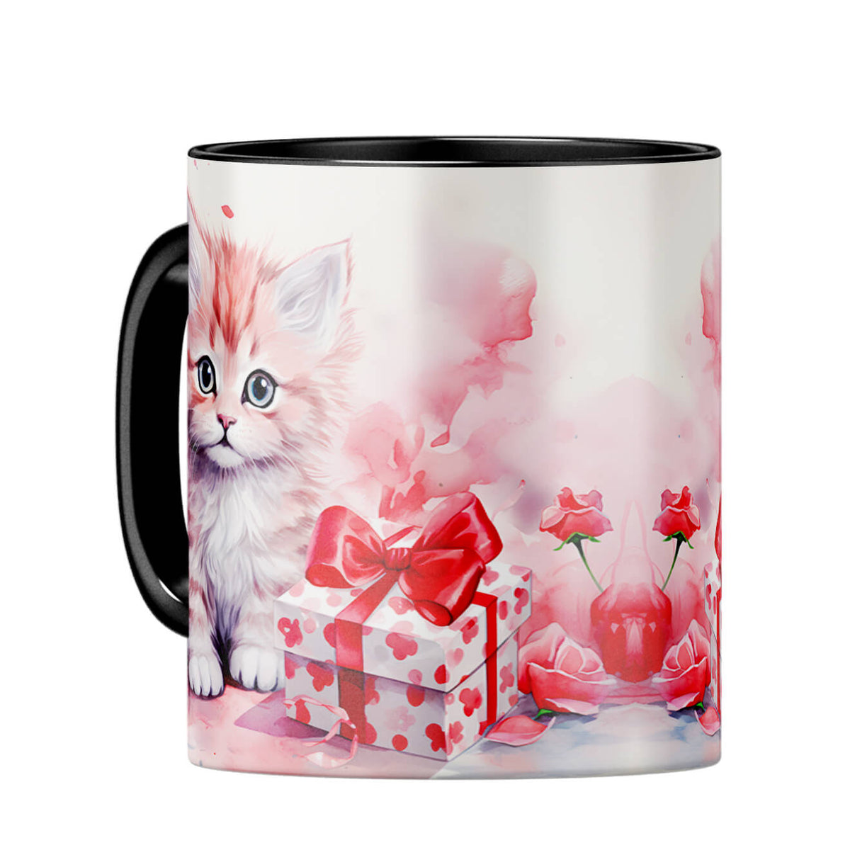 YuBingo Catty Gift Melody Coffee MugC-Black