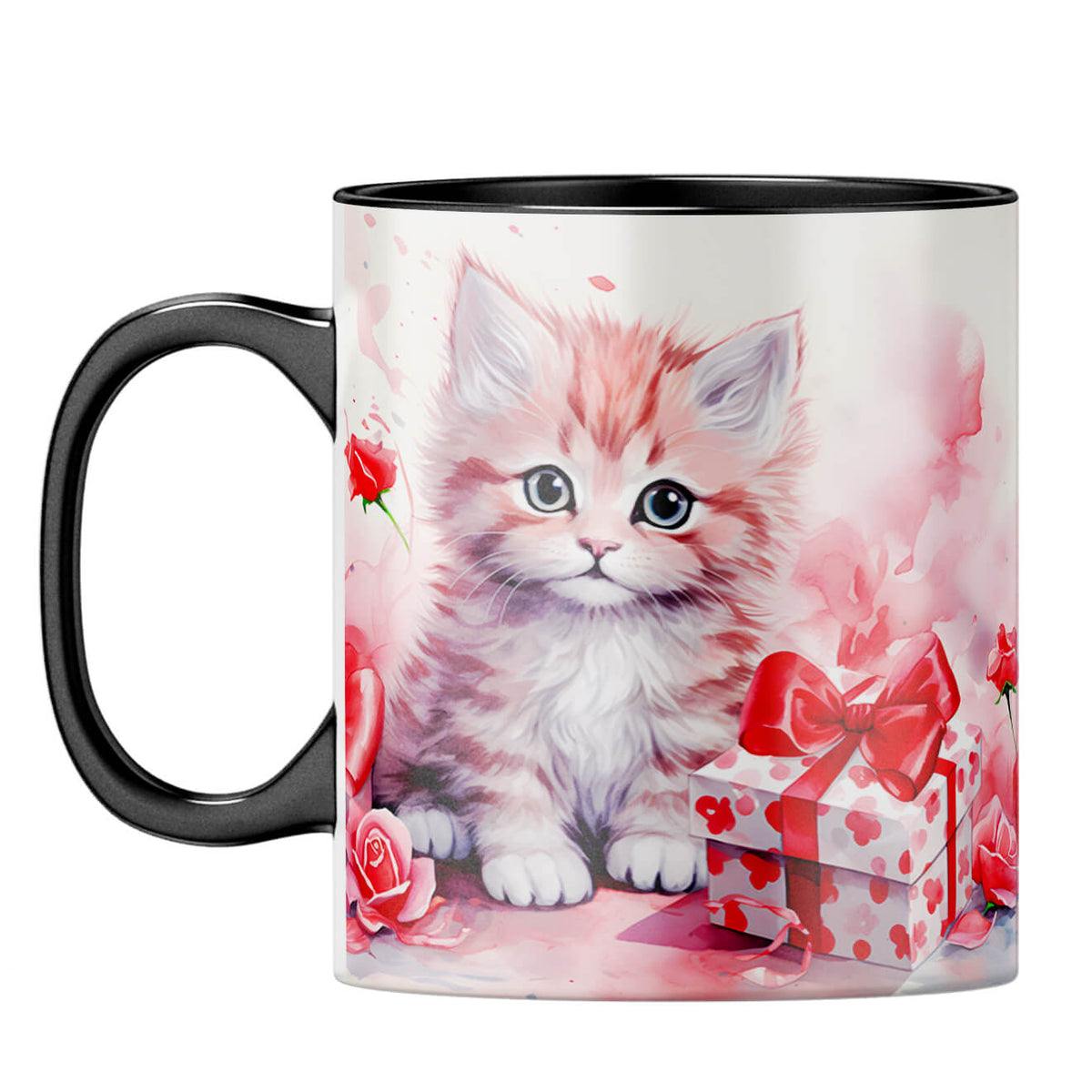 YuBingo Catty Gift Melody Coffee Mug Black