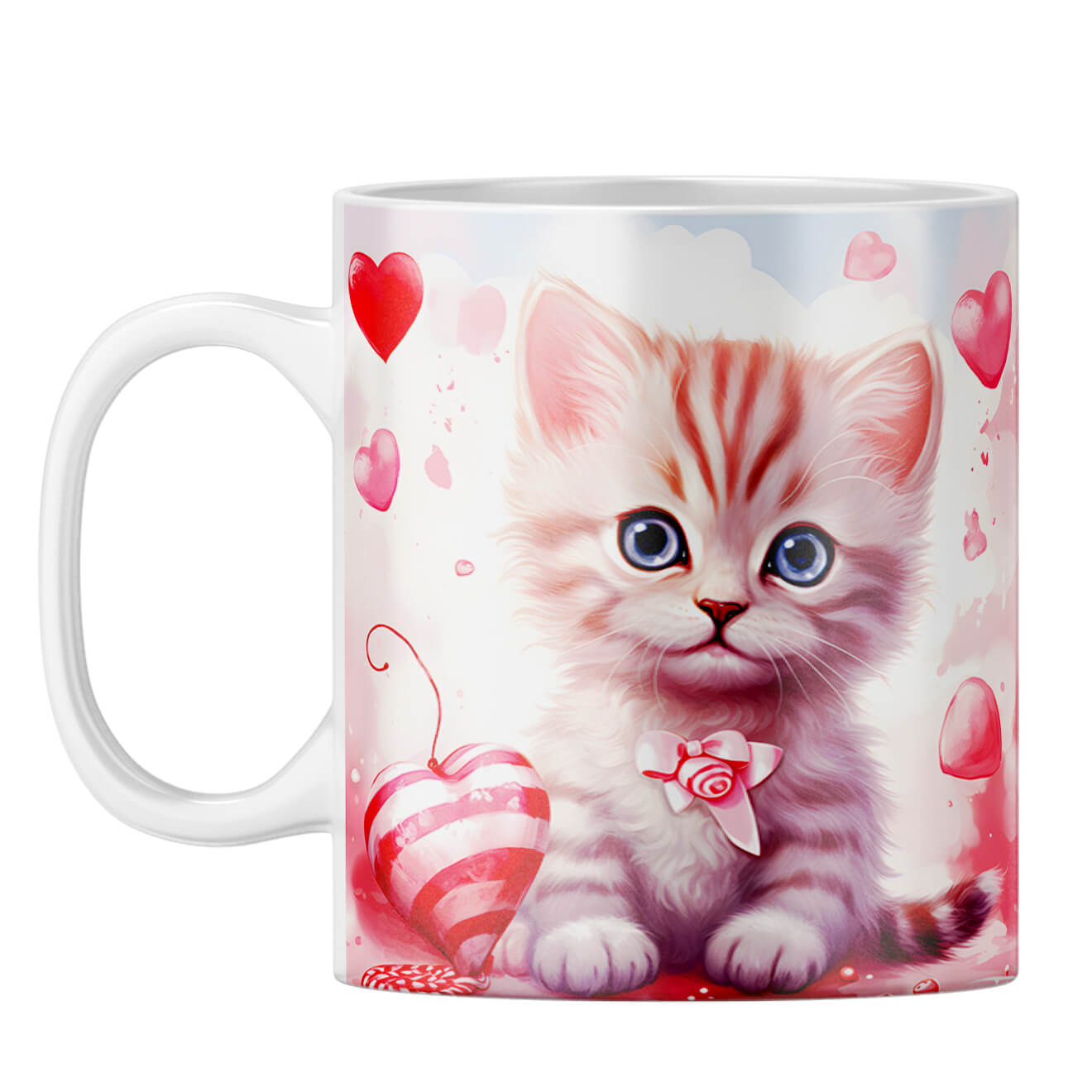 YuBingo Catty Love Chronicles Coffee Mug White