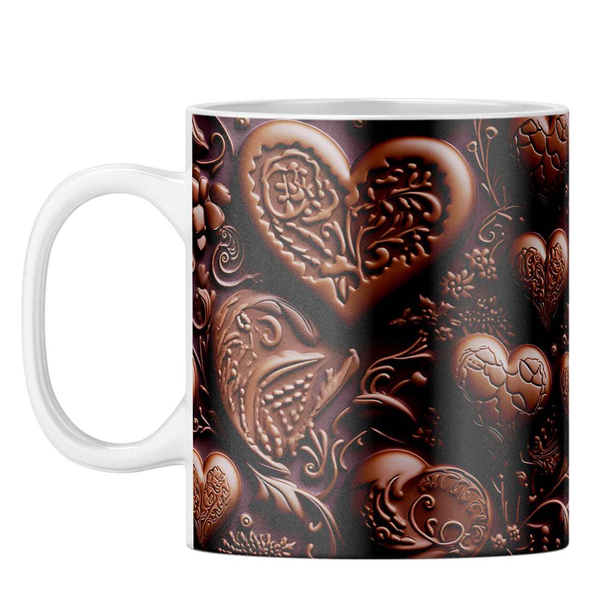 YuBingo Choco Love Delight Coffee Mug White