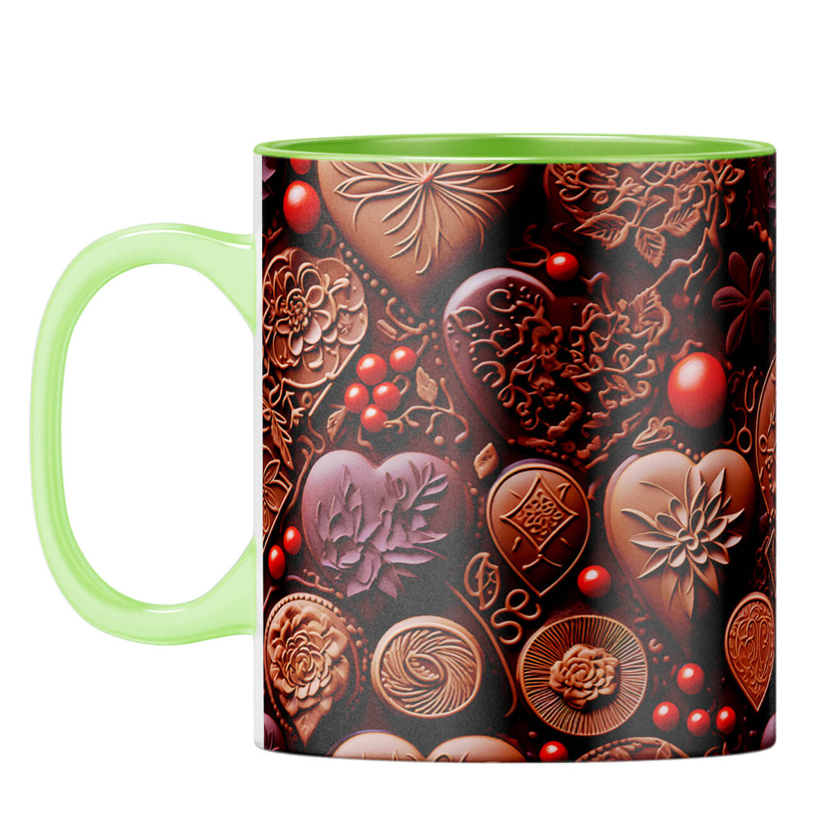 YuBingo Chocolaty Love Symphony Coffee Mug Light Green