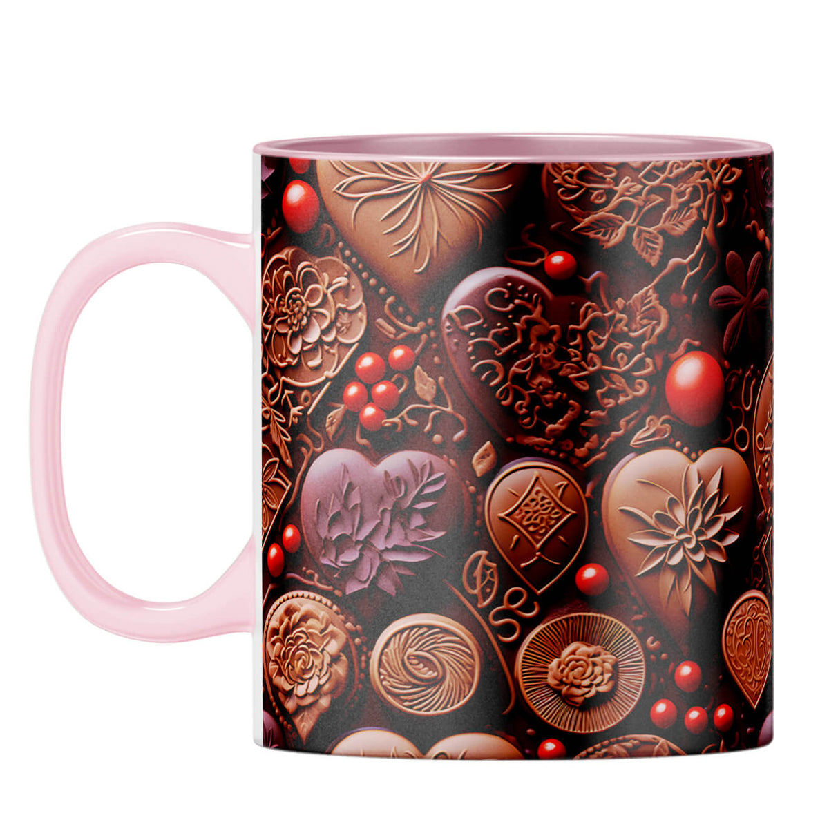 YuBingo Chocolaty Love Symphony Coffee Mug Pink
