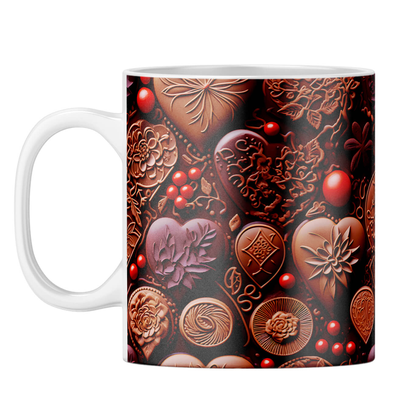 YuBingo Chocolaty Love Symphony Coffee Mug White