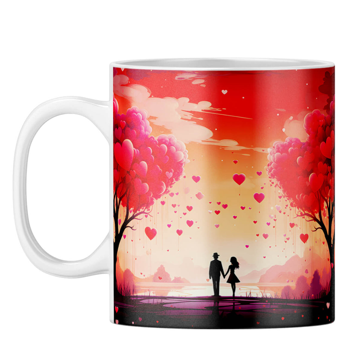 YuBingo Couple in Dream World Magic Coffee Mug White