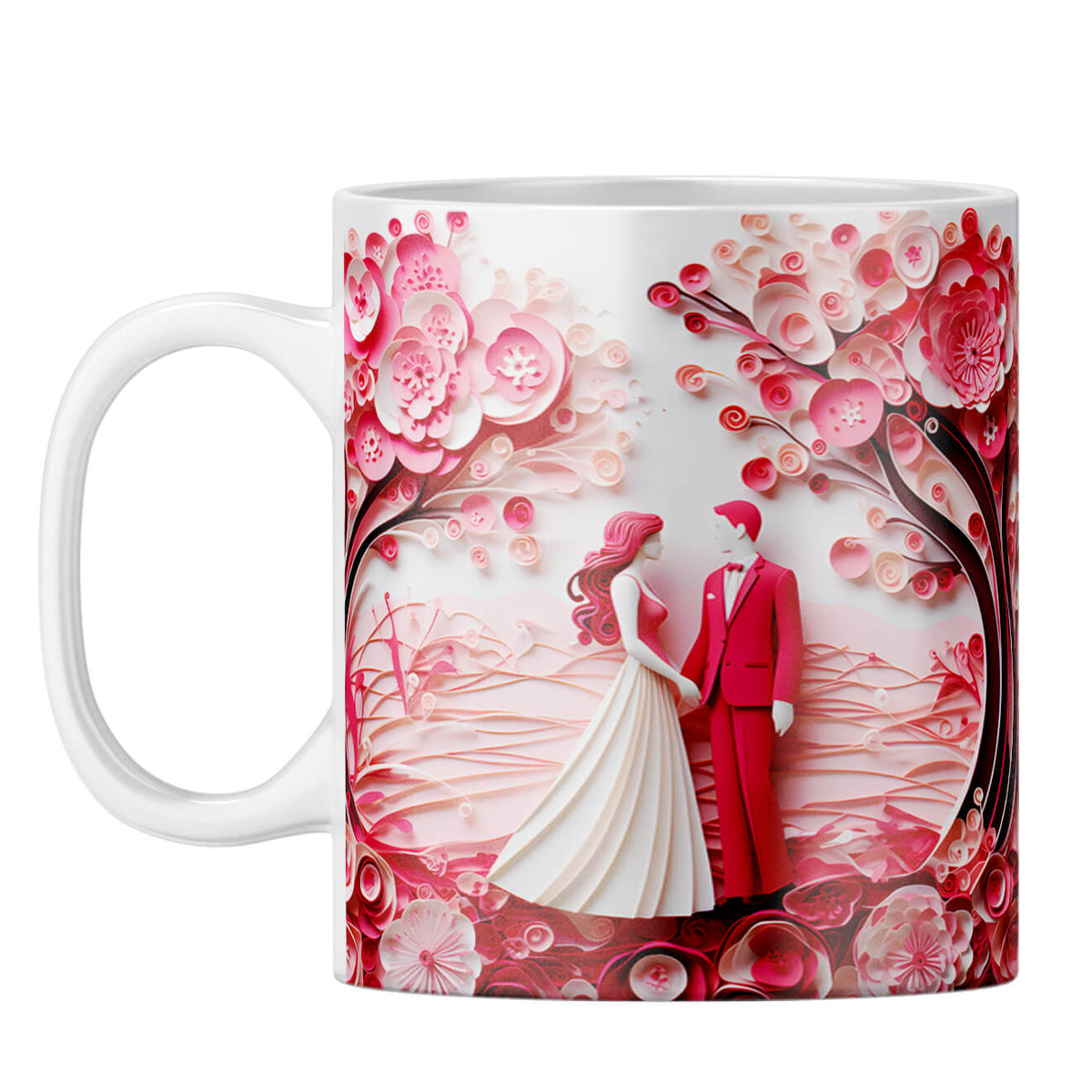 YuBingo Couple in Love Chronicles Coffee Mug White