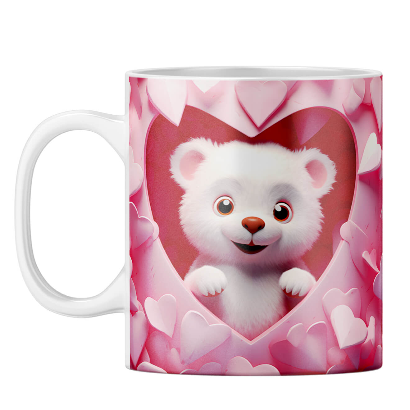 YuBingo Cute Eyes Connection Coffee Mug