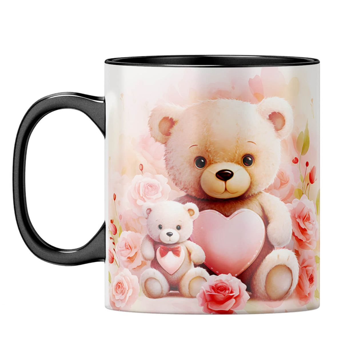 YuBingo Cute Love Symphonies Coffee Mug Black