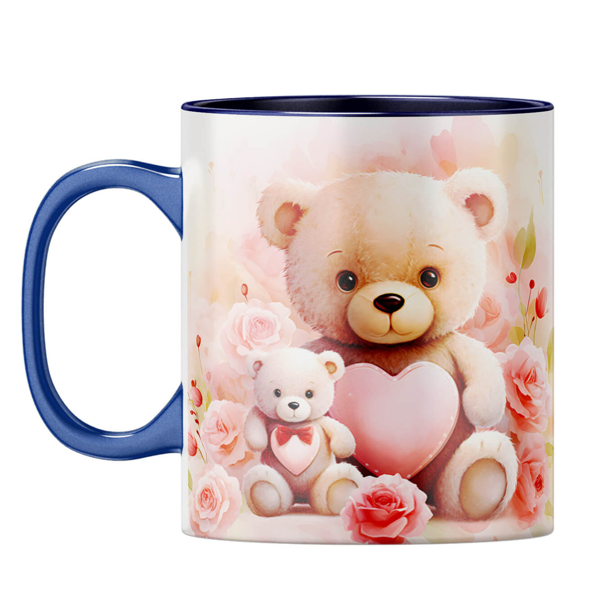 YuBingo Cute Love Symphonies Coffee Mug Dark Blue