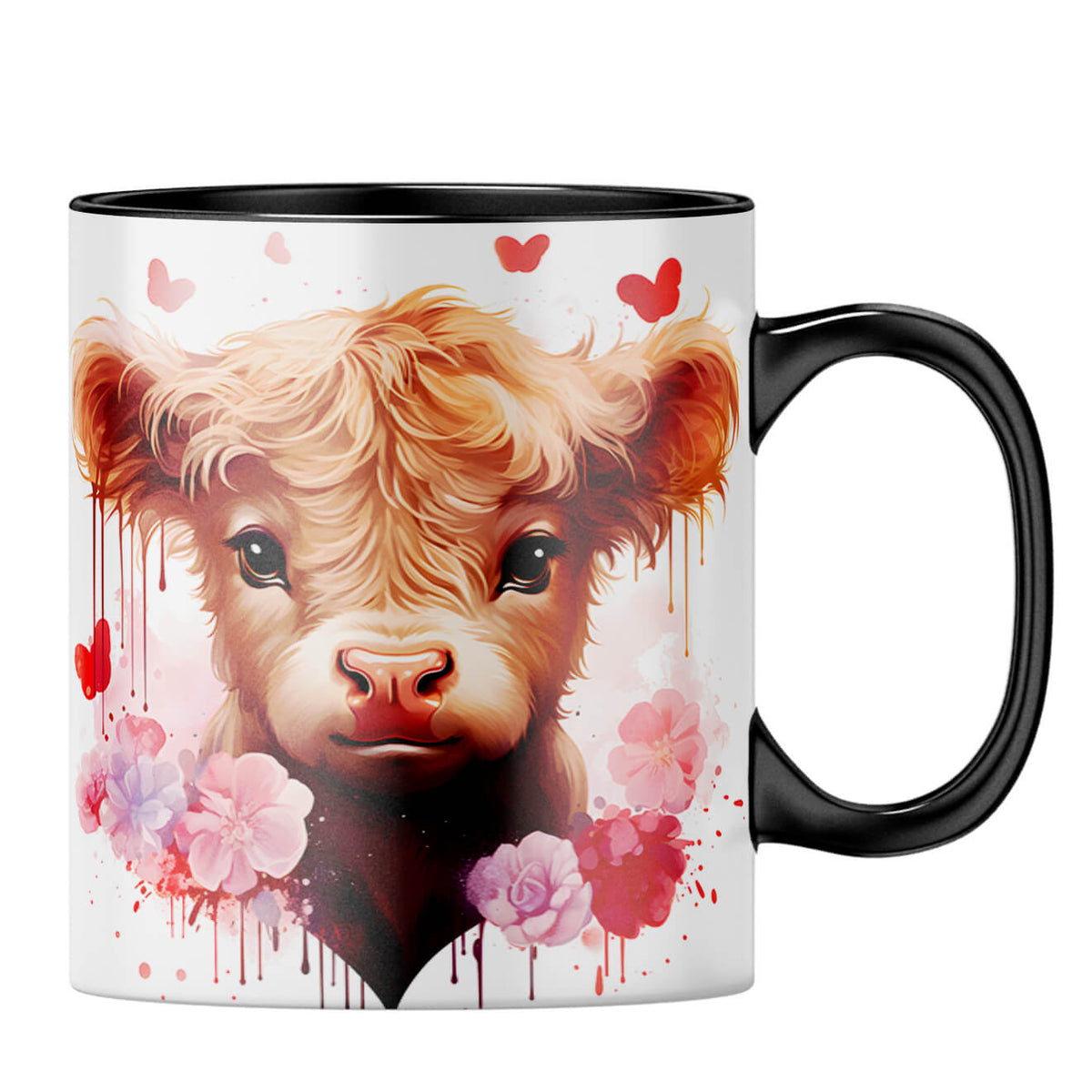 YuBingo Cute Love Symphony Coffee MugB-Black