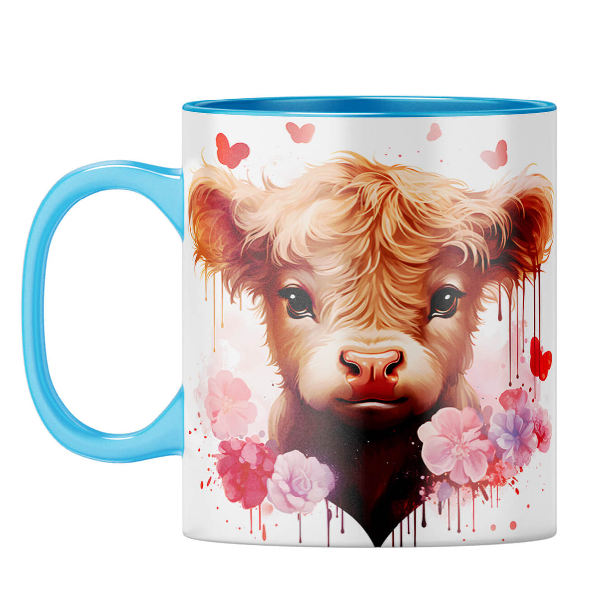 YuBingo Cute Love Symphony Coffee Mug Light Blue