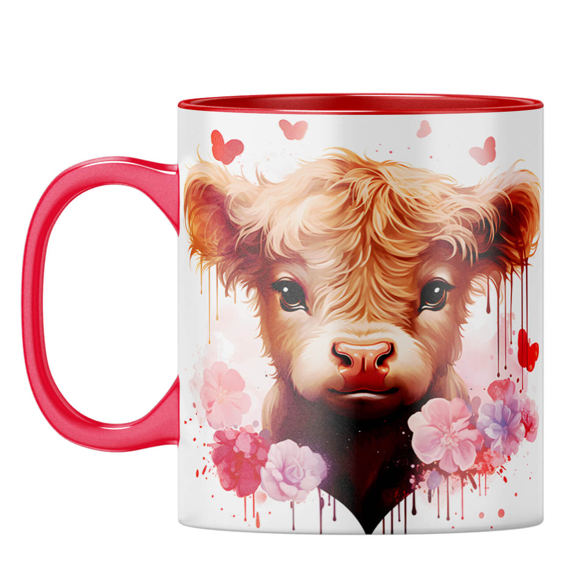 YuBingo Cute Love Symphony Coffee Mug Red
