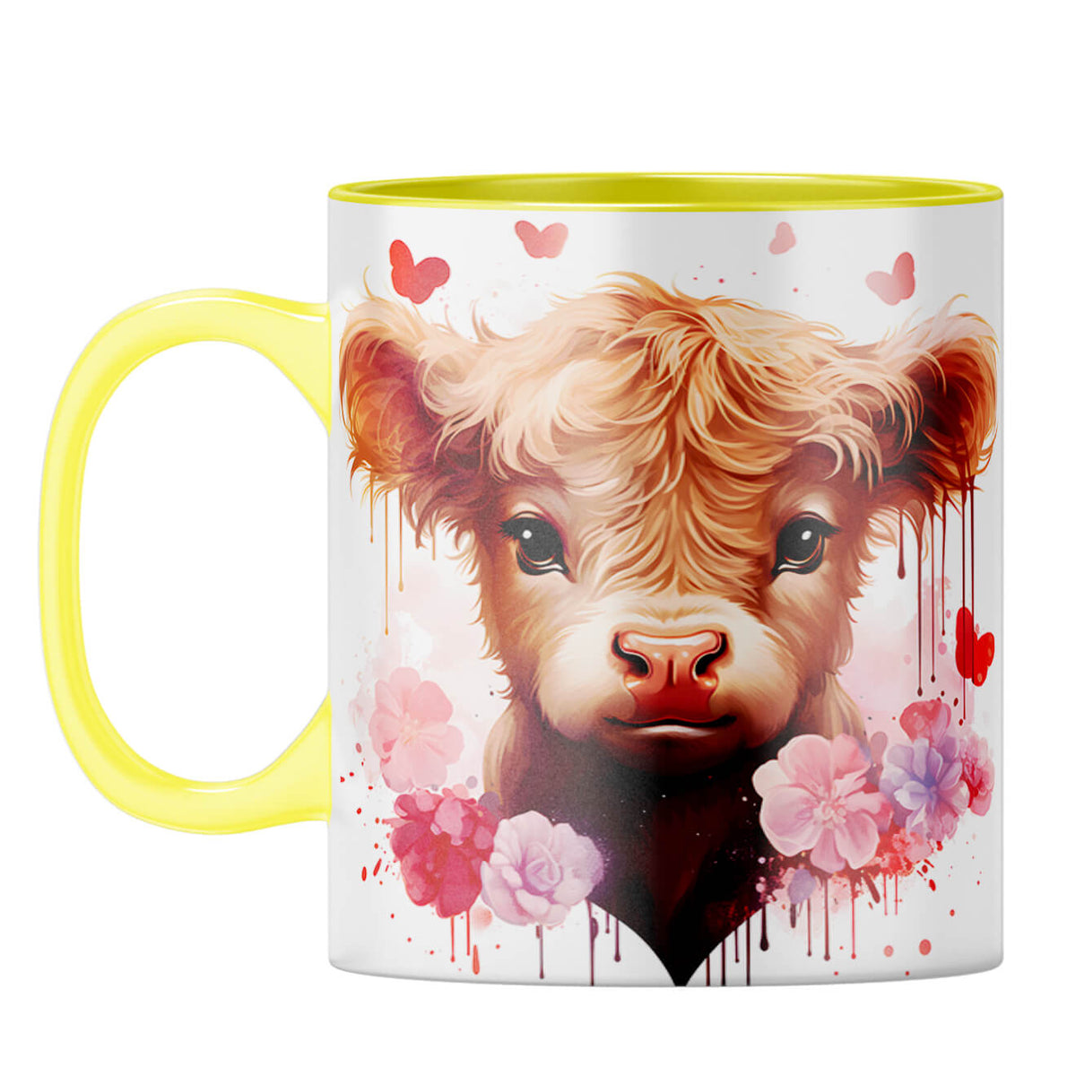 YuBingo Cute Love Symphony Coffee Mug Yellow