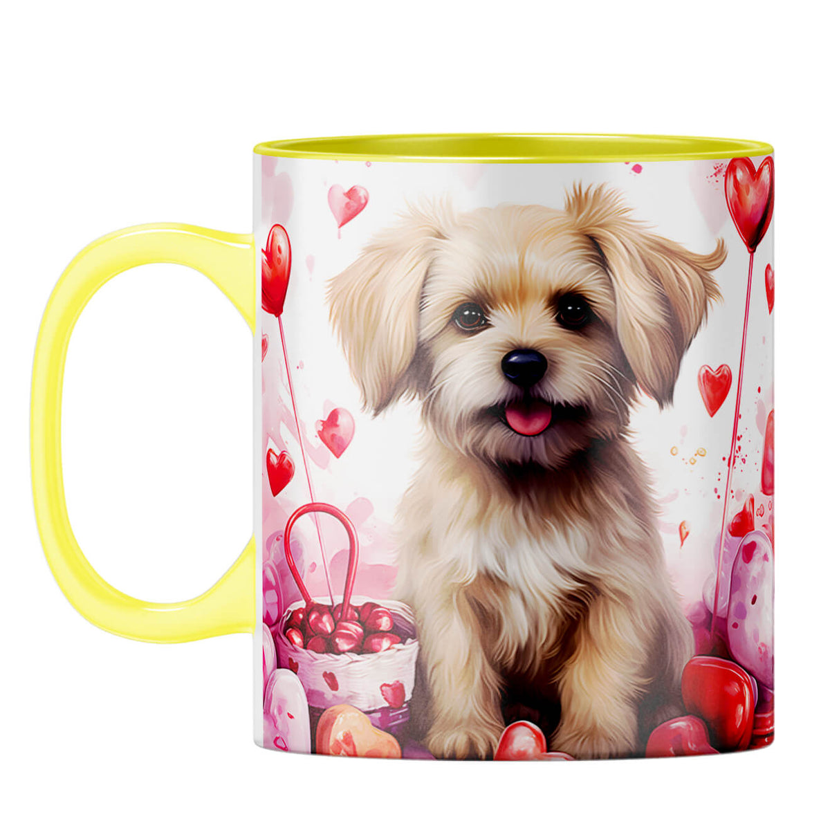 YuBingo Cute Puppy Affection Coffee Mug