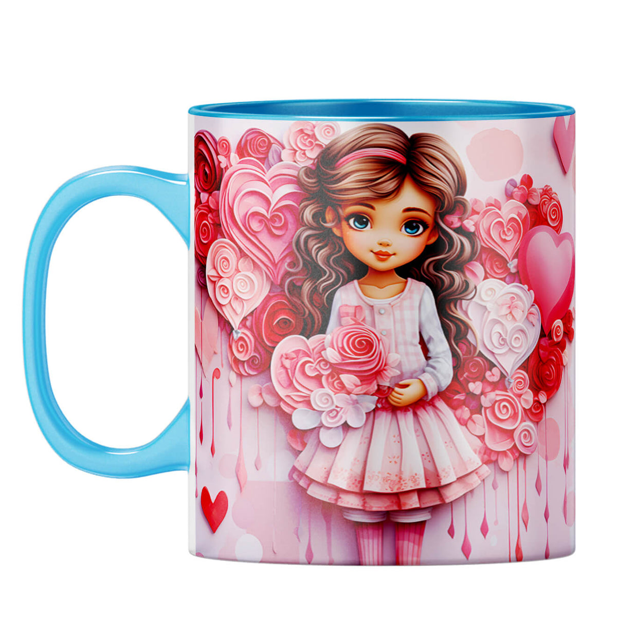 YuBingo Cutest Moments Coffee Mug Light Blue