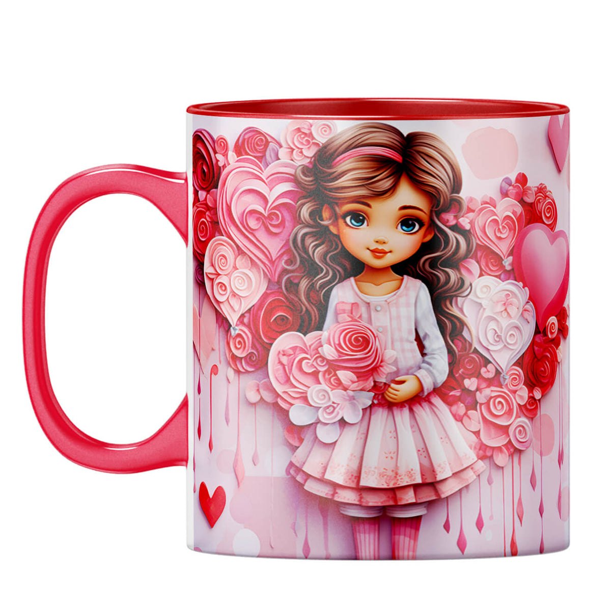 YuBingo Cutest Moments Coffee Mug Red
