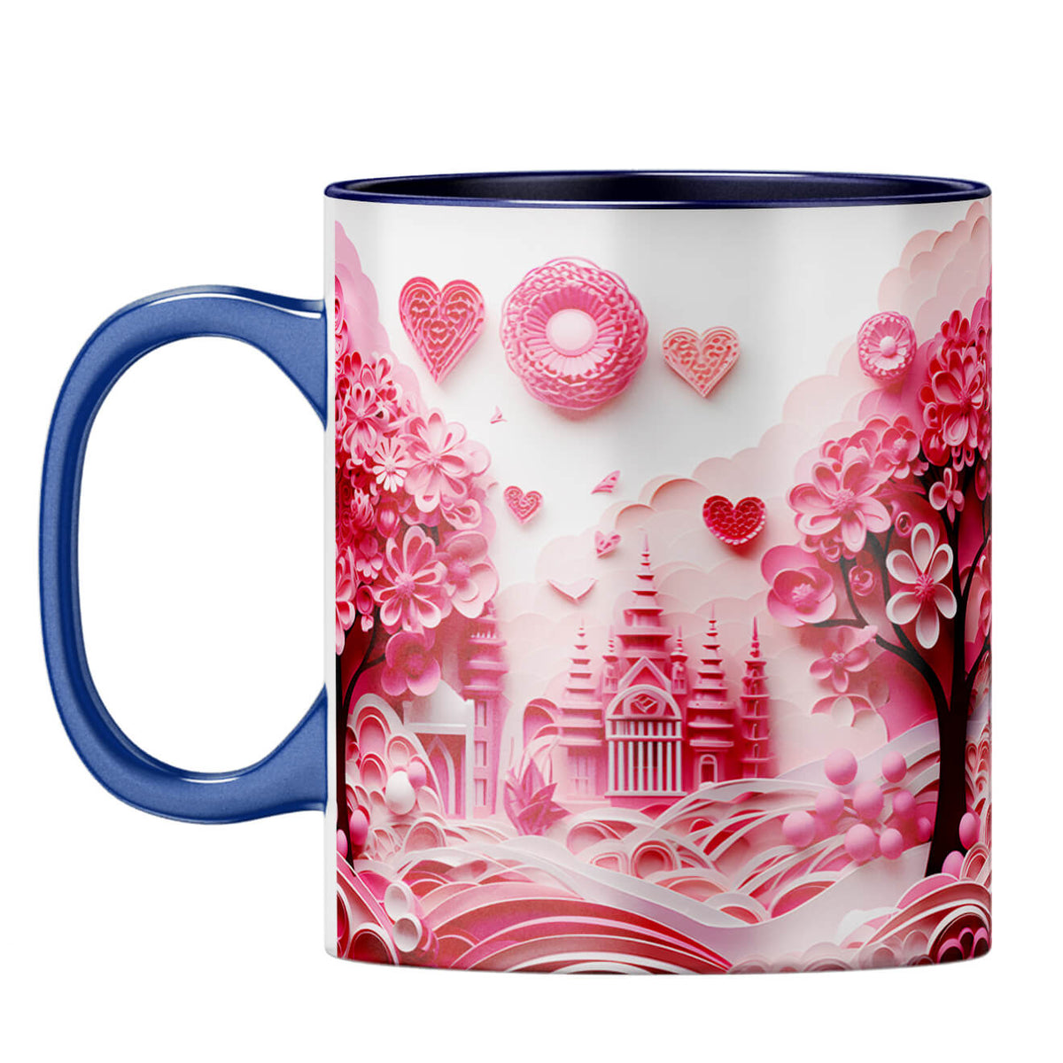 YuBingo Dream Castle Dreams Coffee Mug Dark Blue