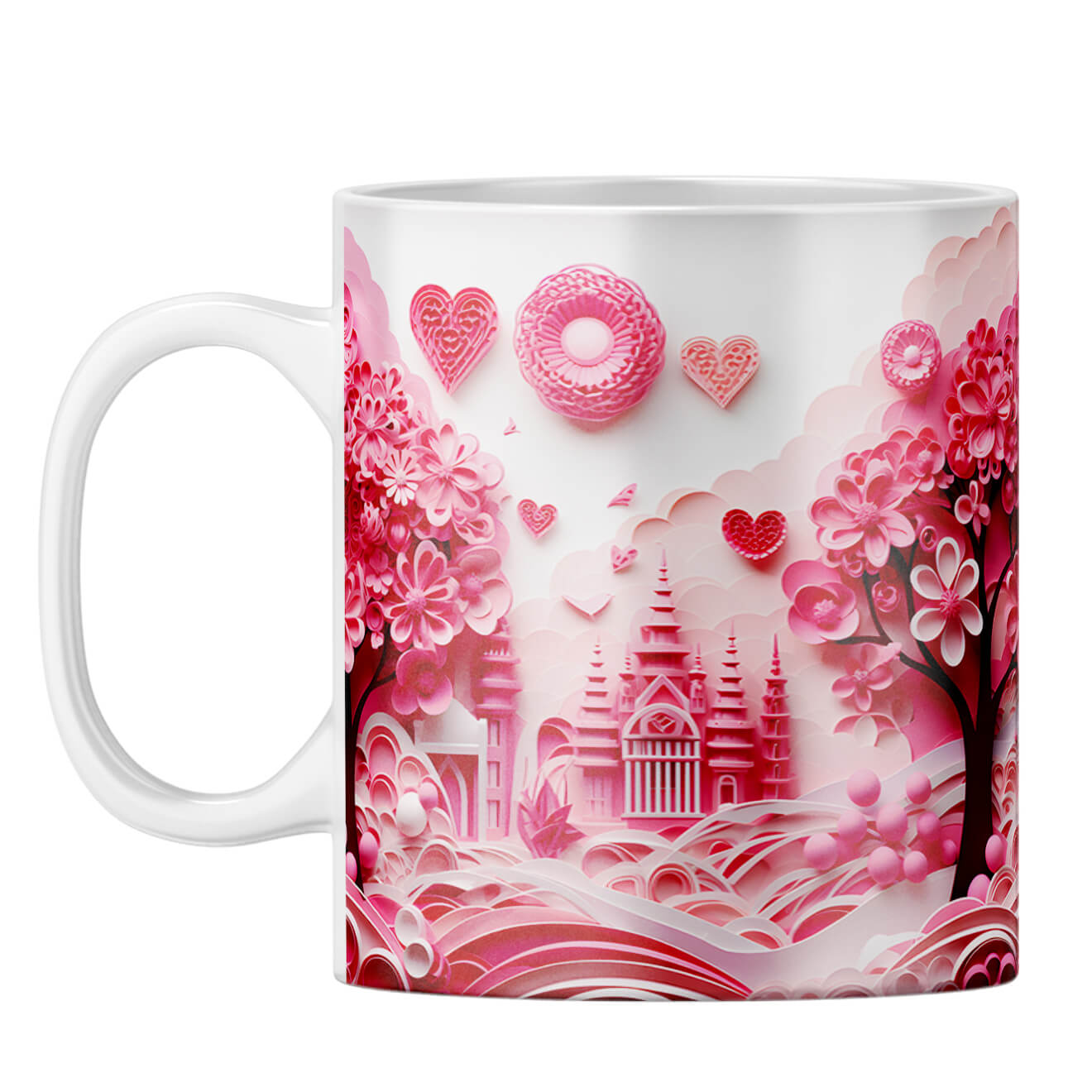 YuBingo Dream Castle Dreams Coffee Mug White