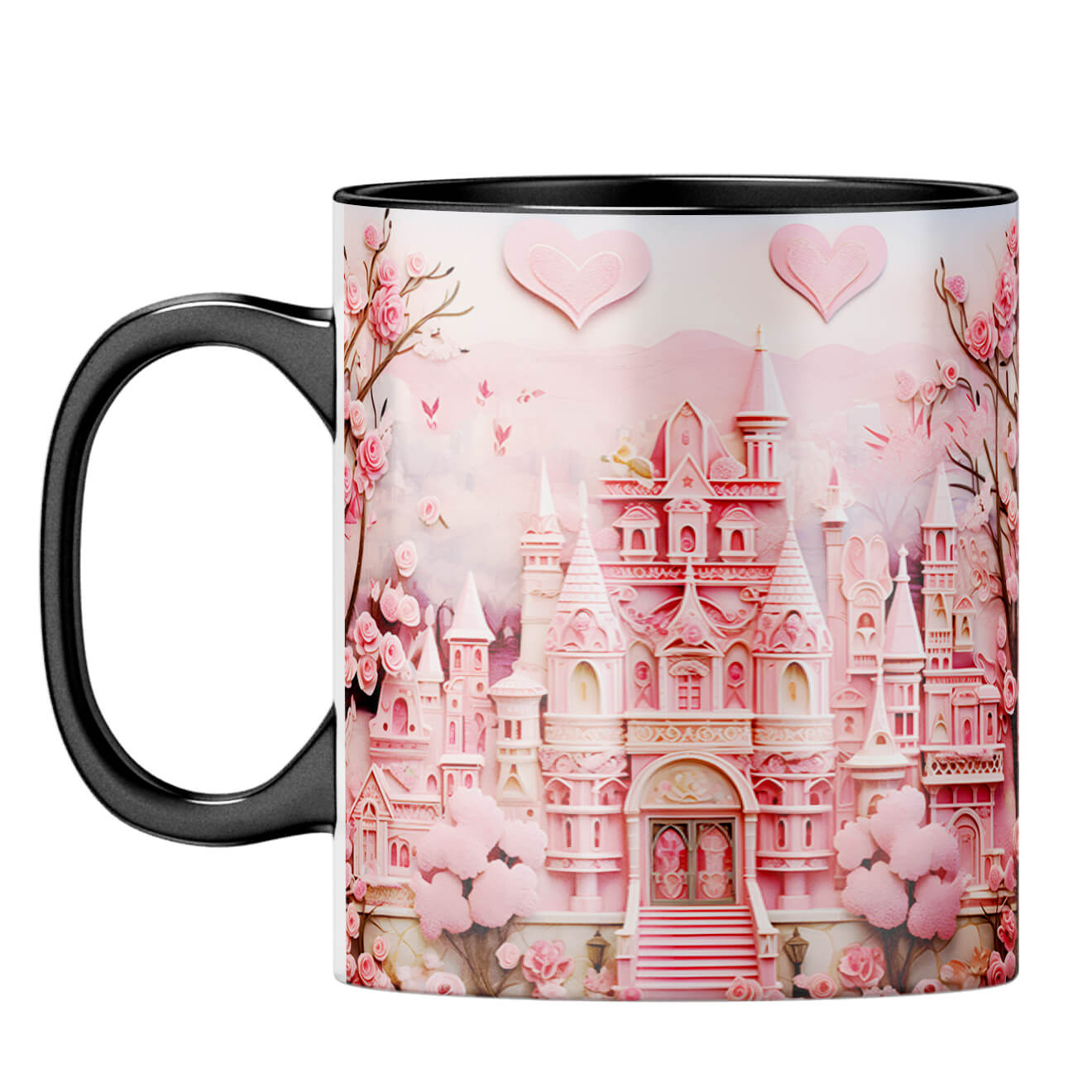 YuBingo Dream Castle in Pink Symphony Coffee Mug