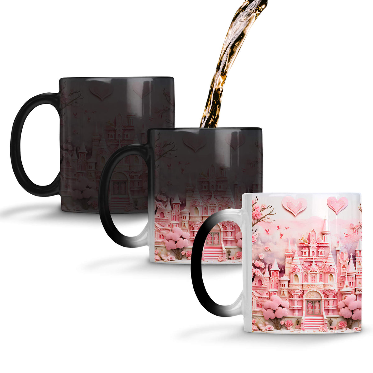 YuBingo Dream Castle in Pink Symphony Coffee Mug Magic