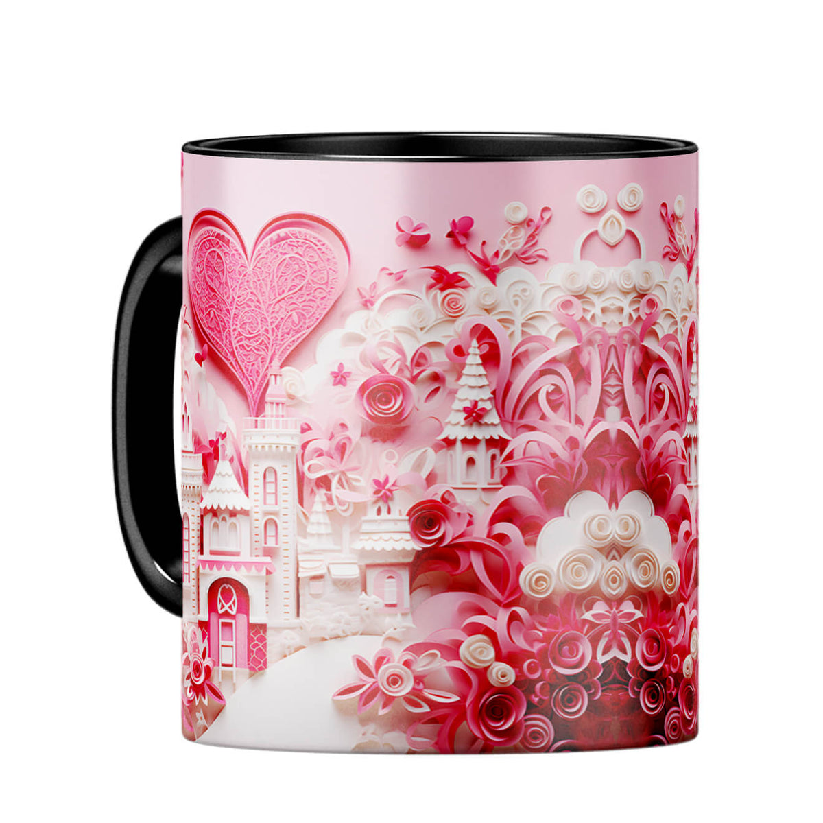 YuBingo Dream World Duet Coffee MugC-Black