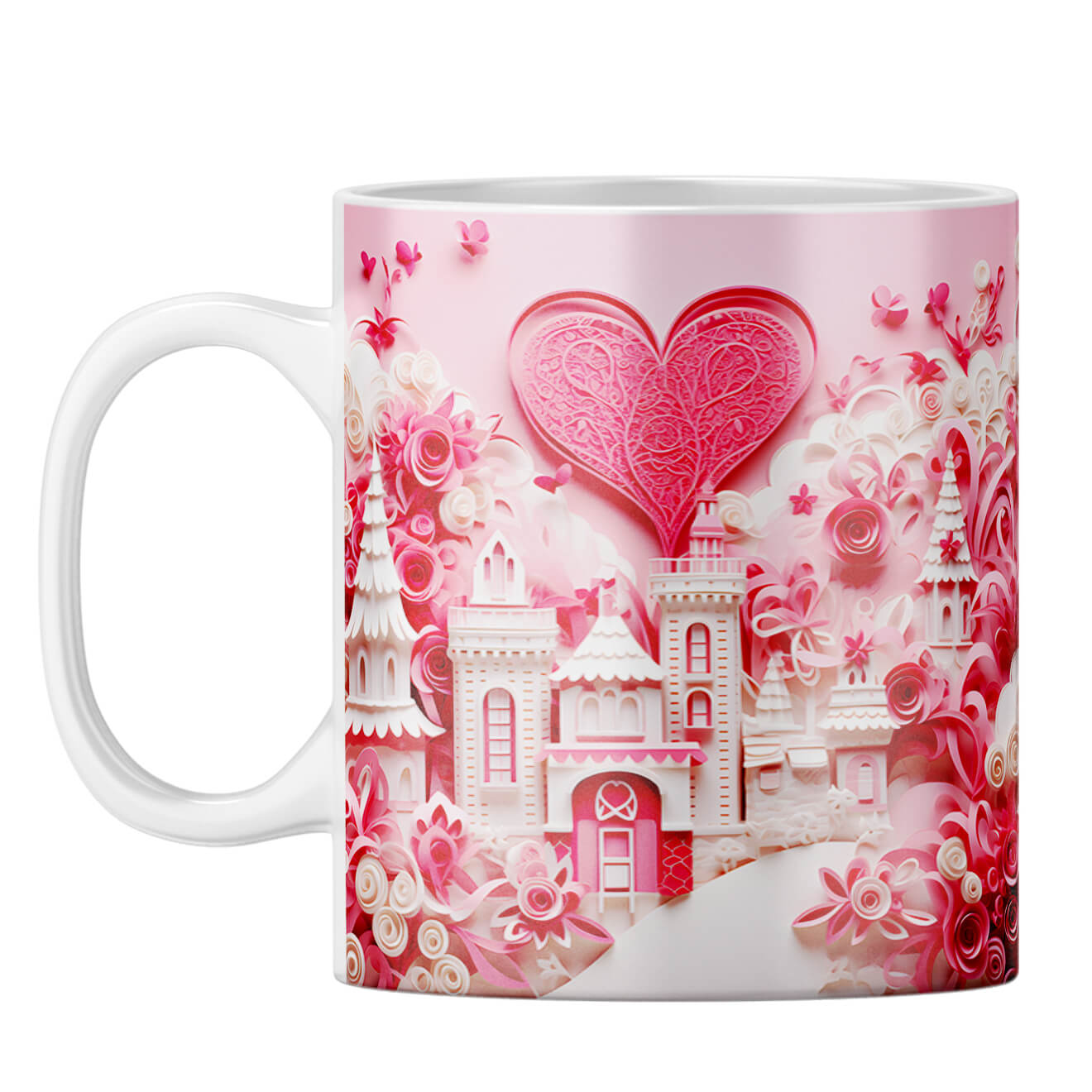 YuBingo Dream World Duet Coffee Mug White