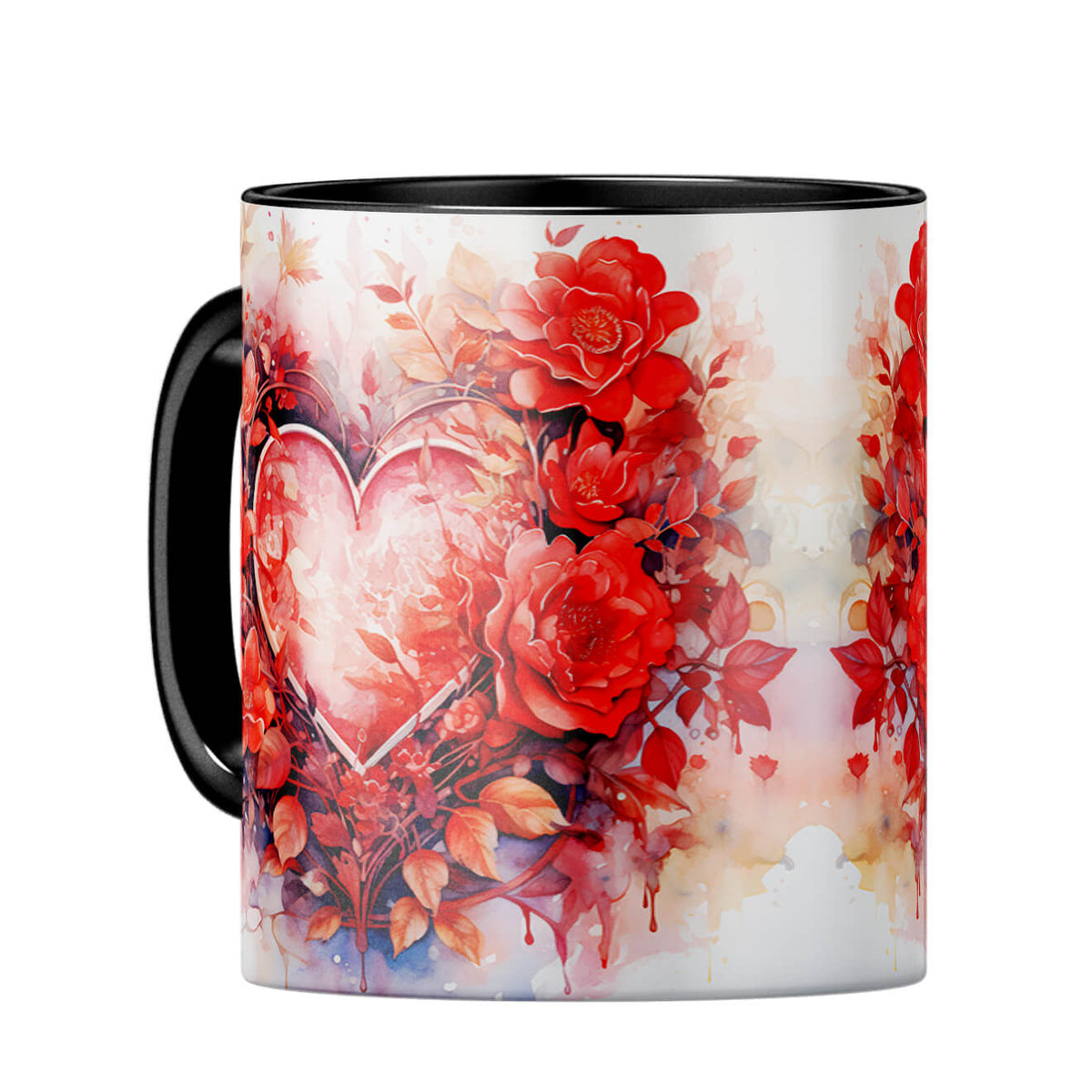 YuBingo Dreamy Heart Whispers Coffee MugC-Black