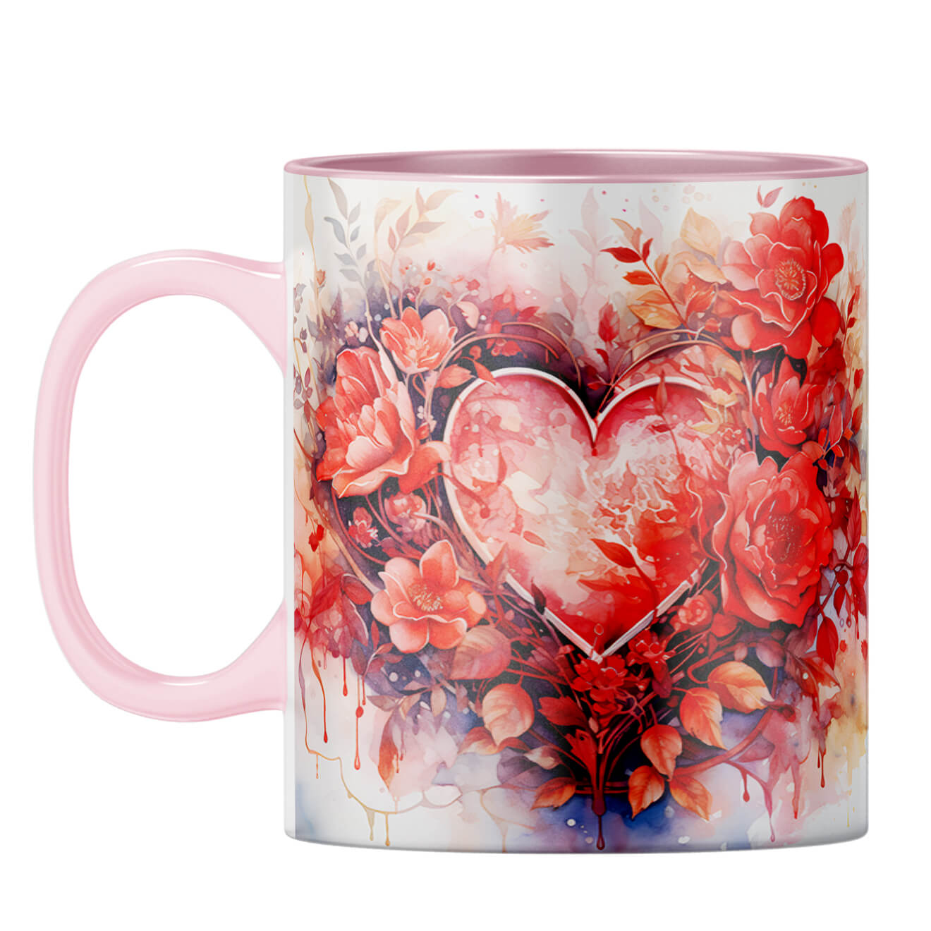 YuBingo Dreamy Heart Whispers Coffee Mug Pink