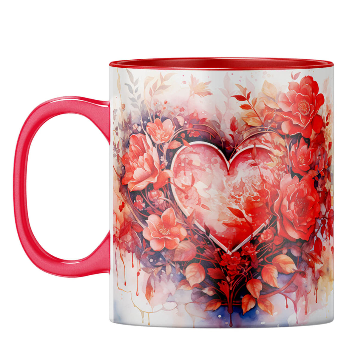 YuBingo Dreamy Heart Whispers Coffee Mug Red