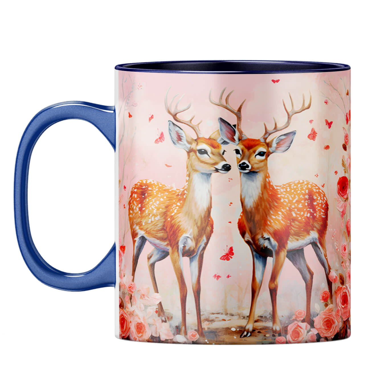 YuBingo Enchanted Love Coffee Mug Dark Blue