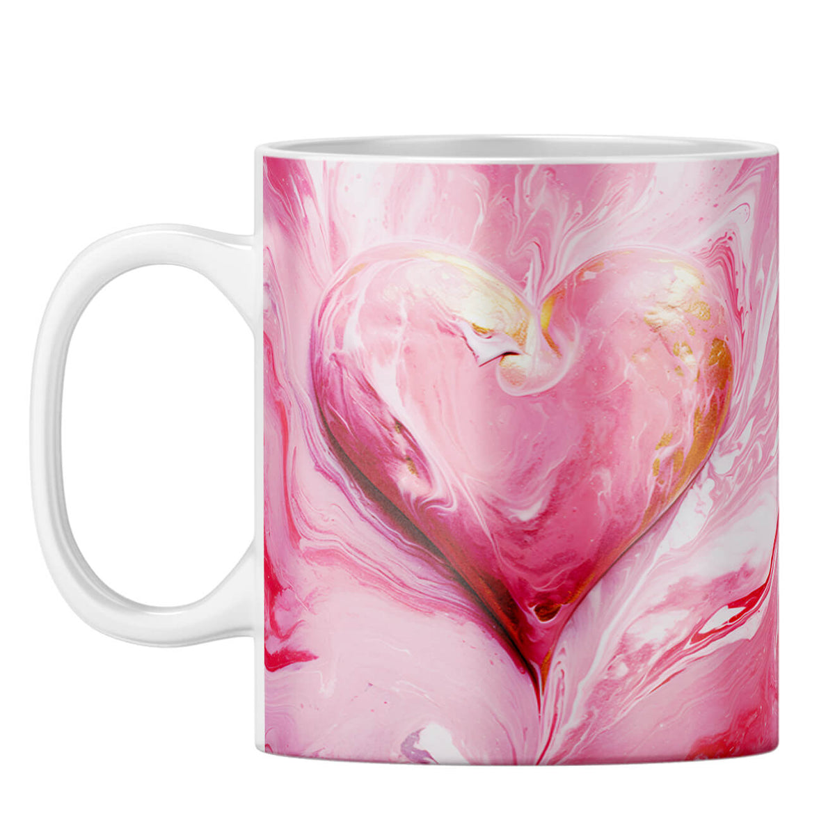 YuBingo Evolving Heart Dreams Coffee Mug White