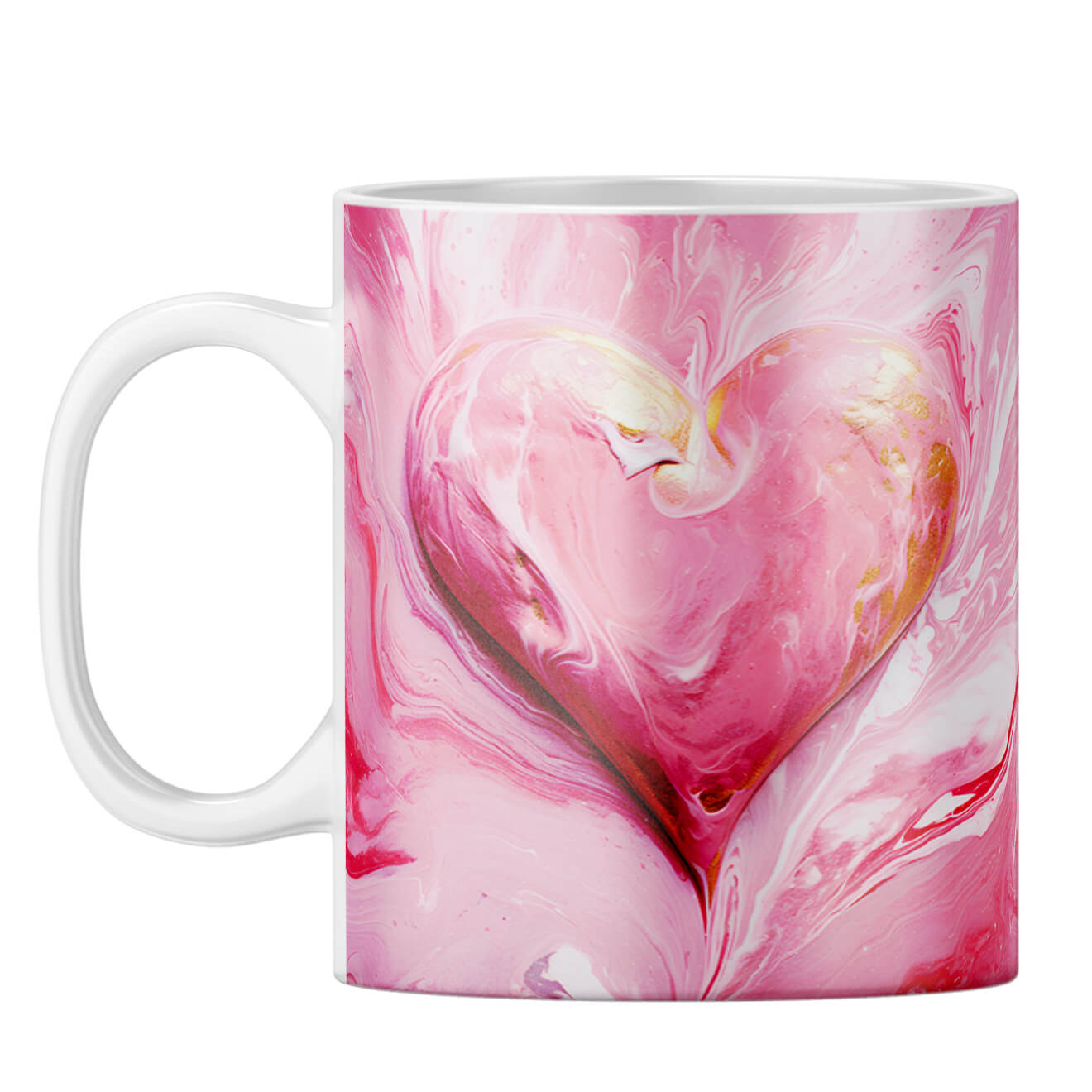 YuBingo Evolving Heart Dreams Coffee Mug White