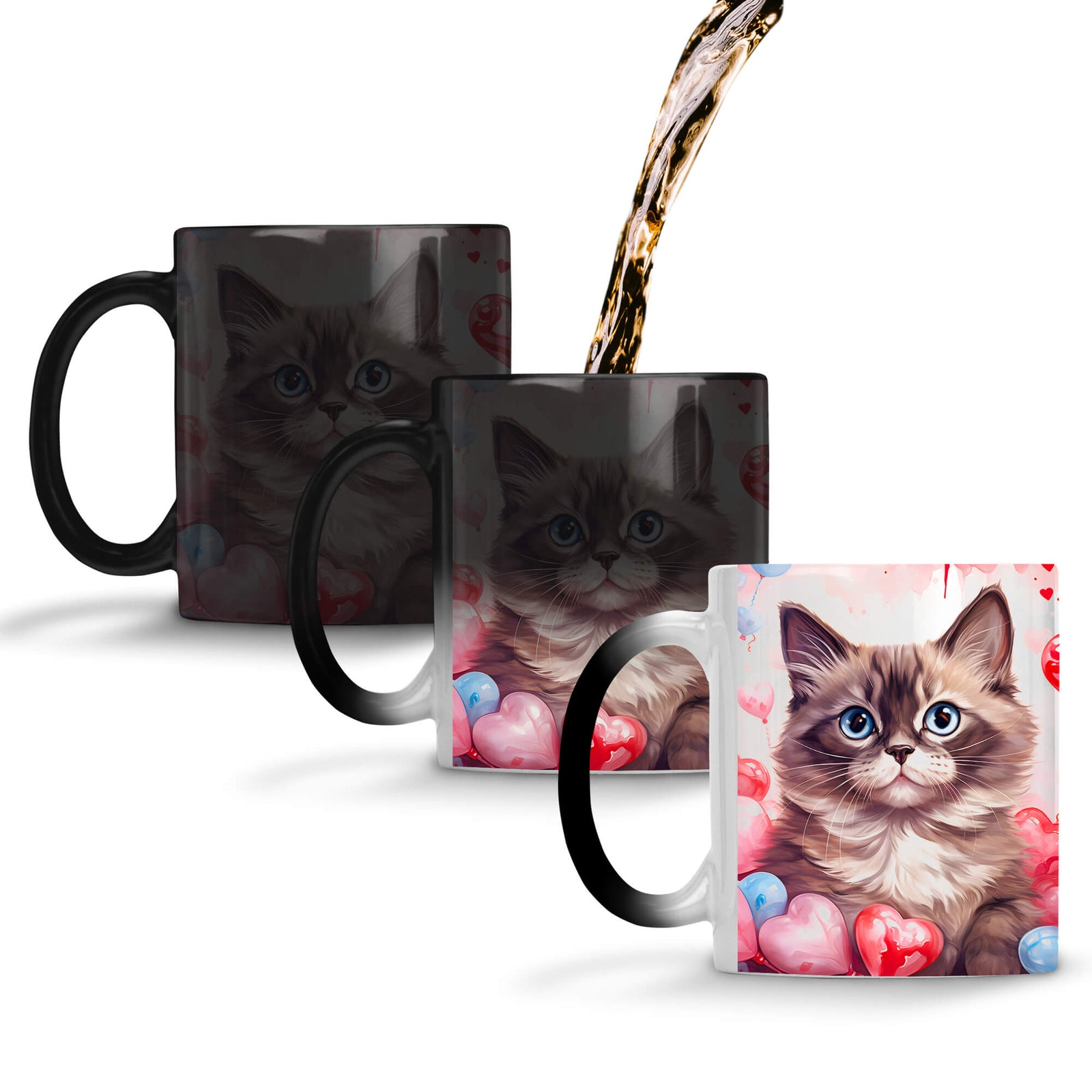 YuBingo Expressive Cute Cat Coffee Mug Magic