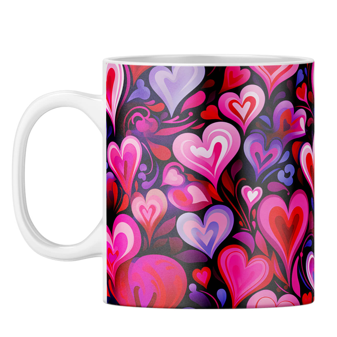 YuBingo Expressive Hearts Harmony Coffee Mug