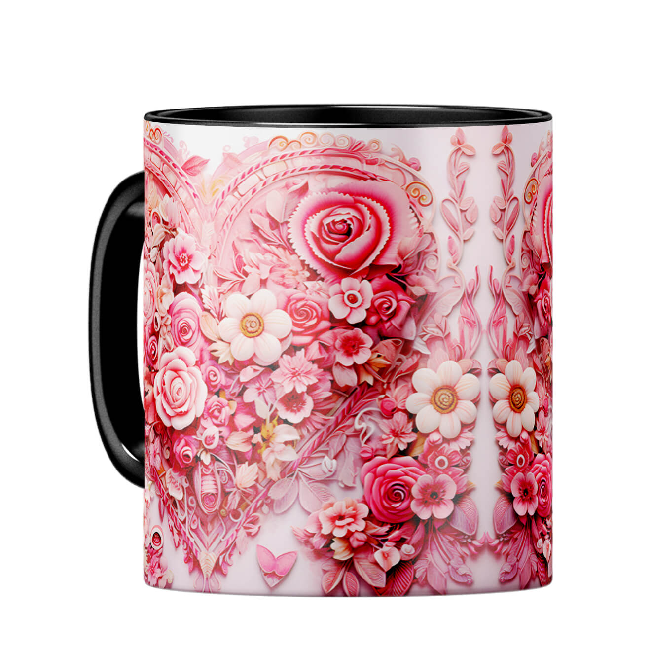 YuBingo Floral Love Coffee Mug