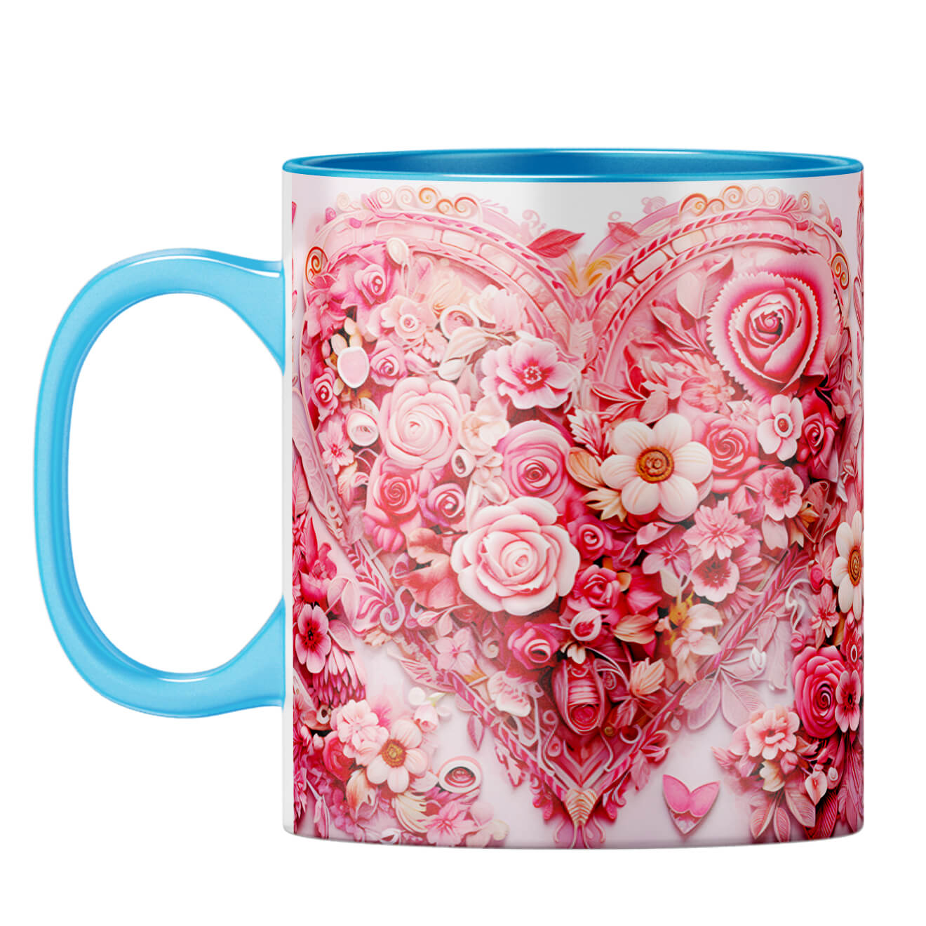 YuBingo Floral Love Coffee Mug